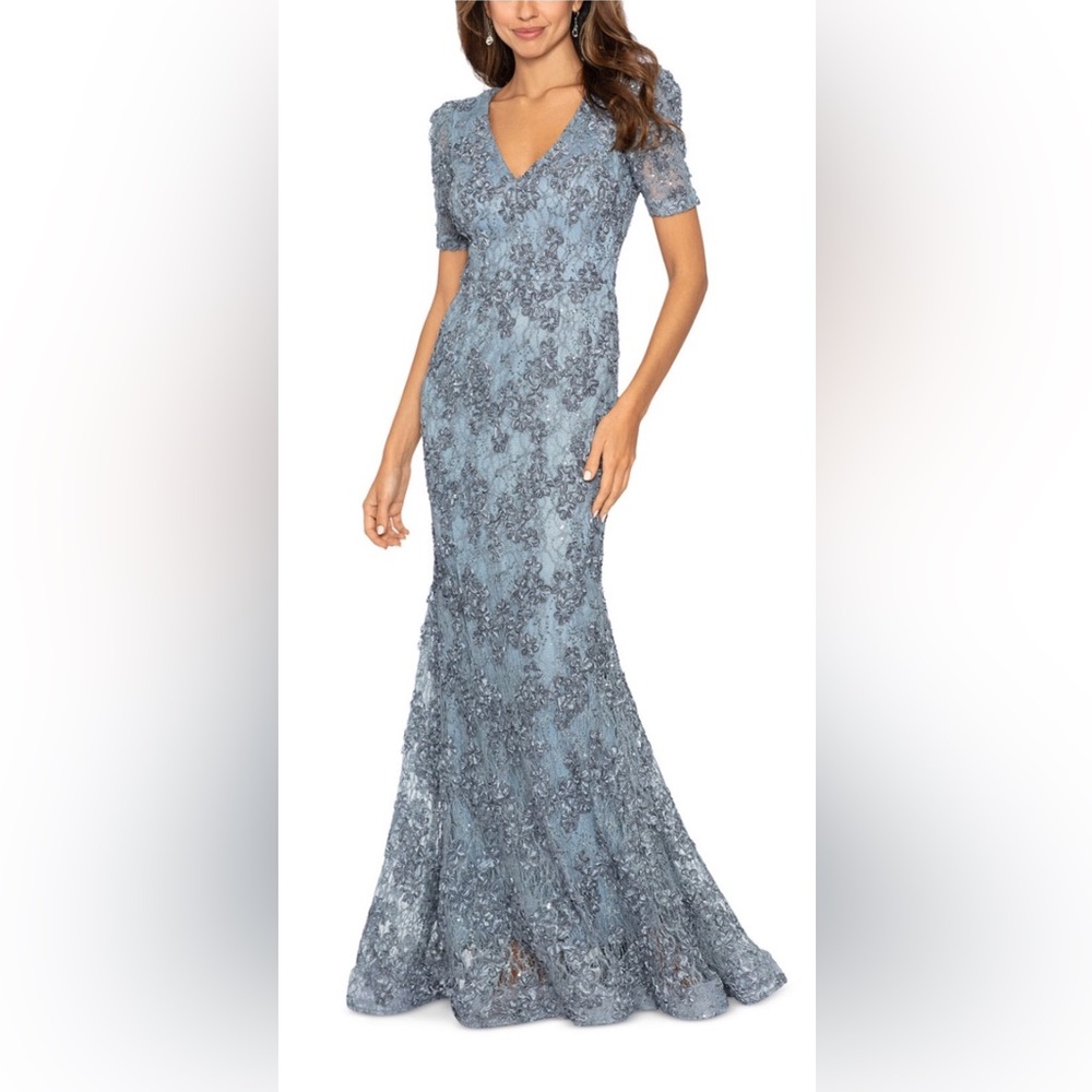 GORGEOUS Cornflower Blue mother of the bride dress